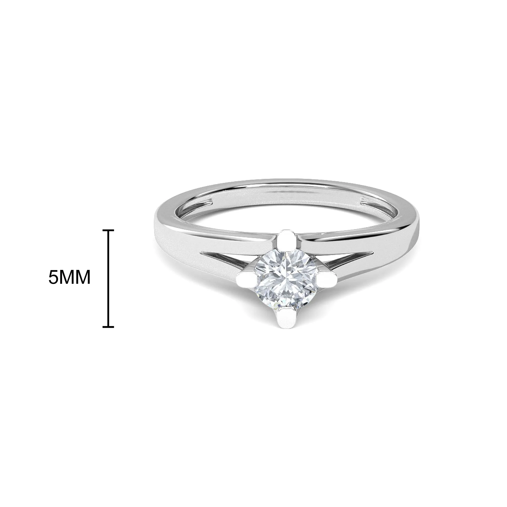 0.20 CT Eloise Solitaire Ring