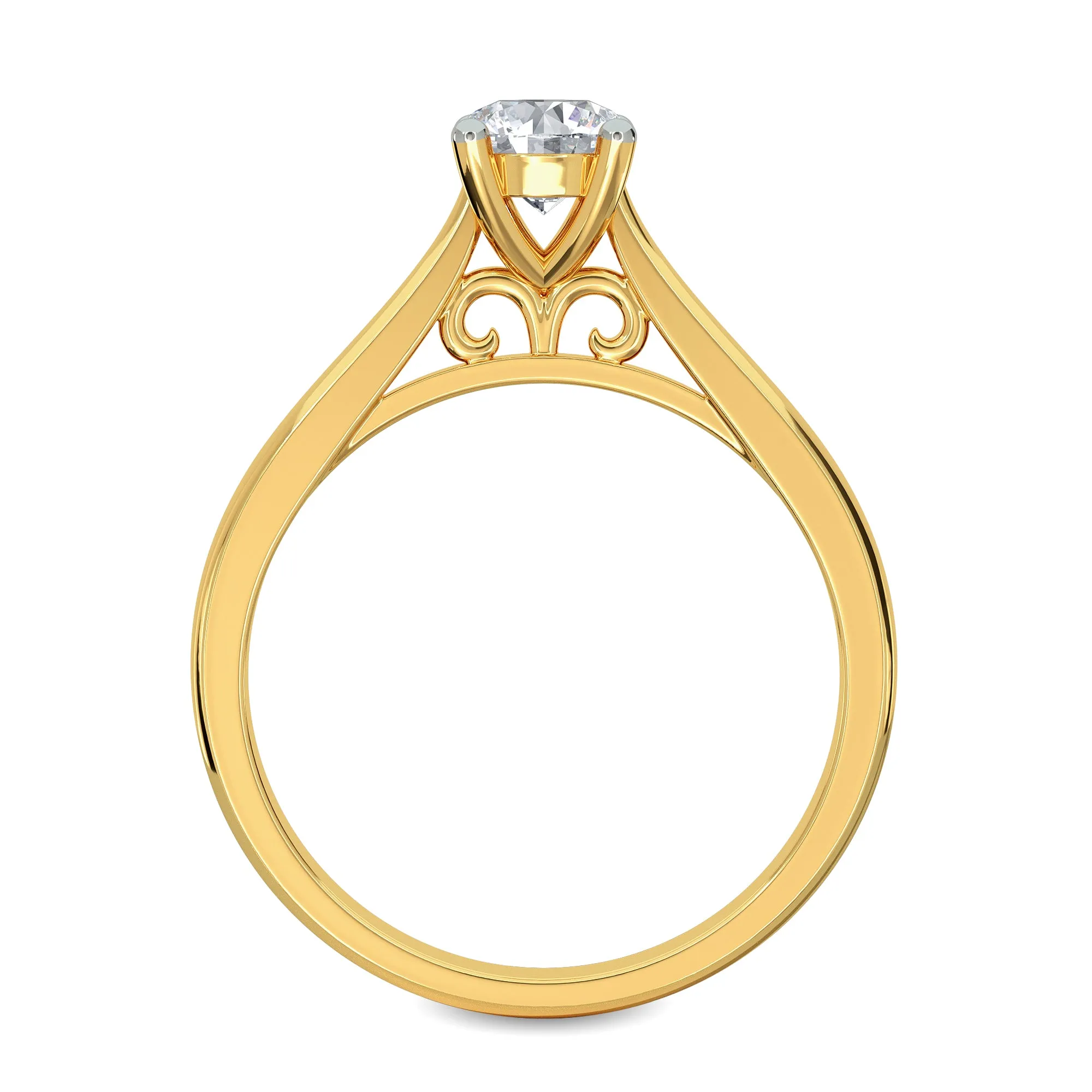 0.50 CT Pinar Solitaire Ring