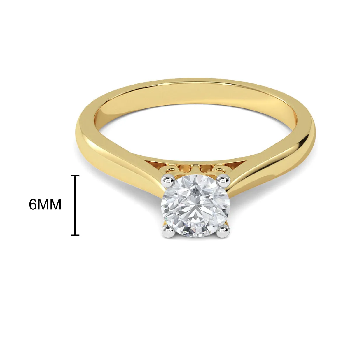 0.50 CT Pinar Solitaire Ring