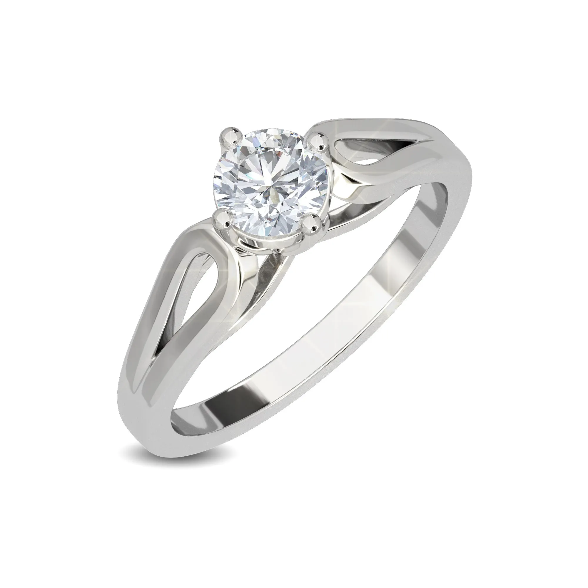 0.50 CT Silaah Solitaire Ring