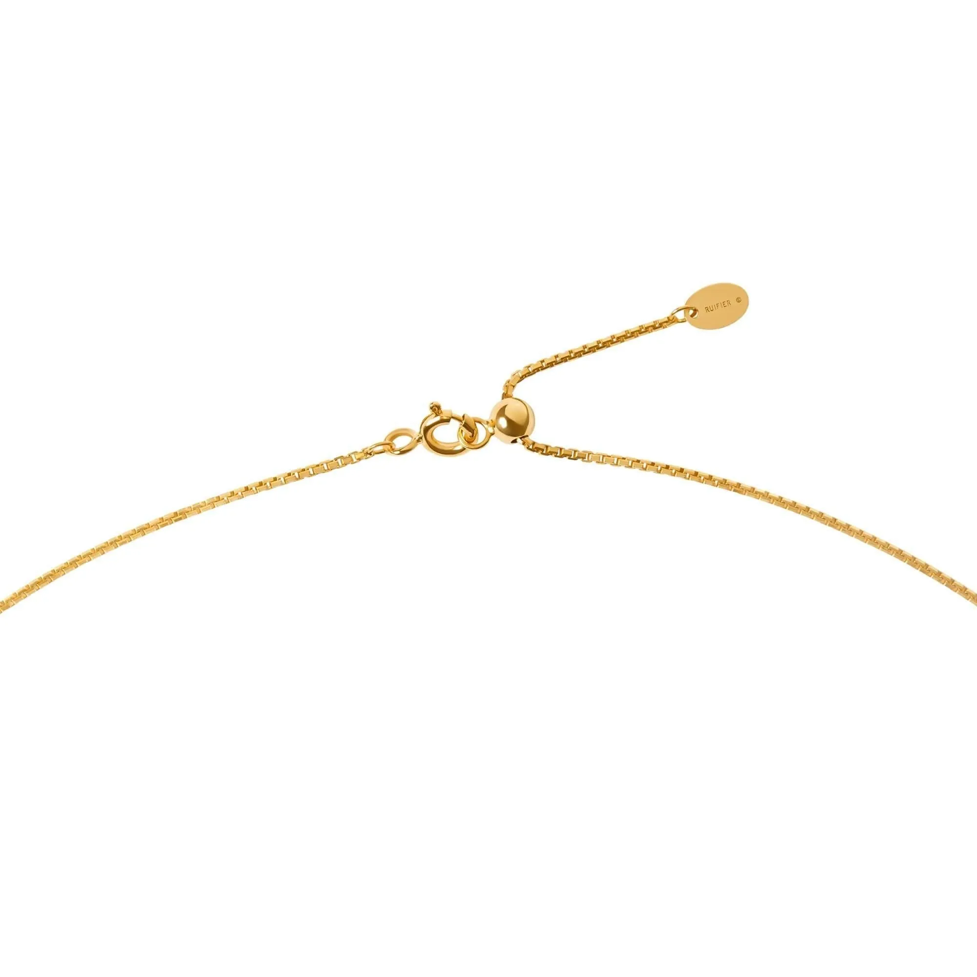 ABC's - C 18K Gold Plated Necklace