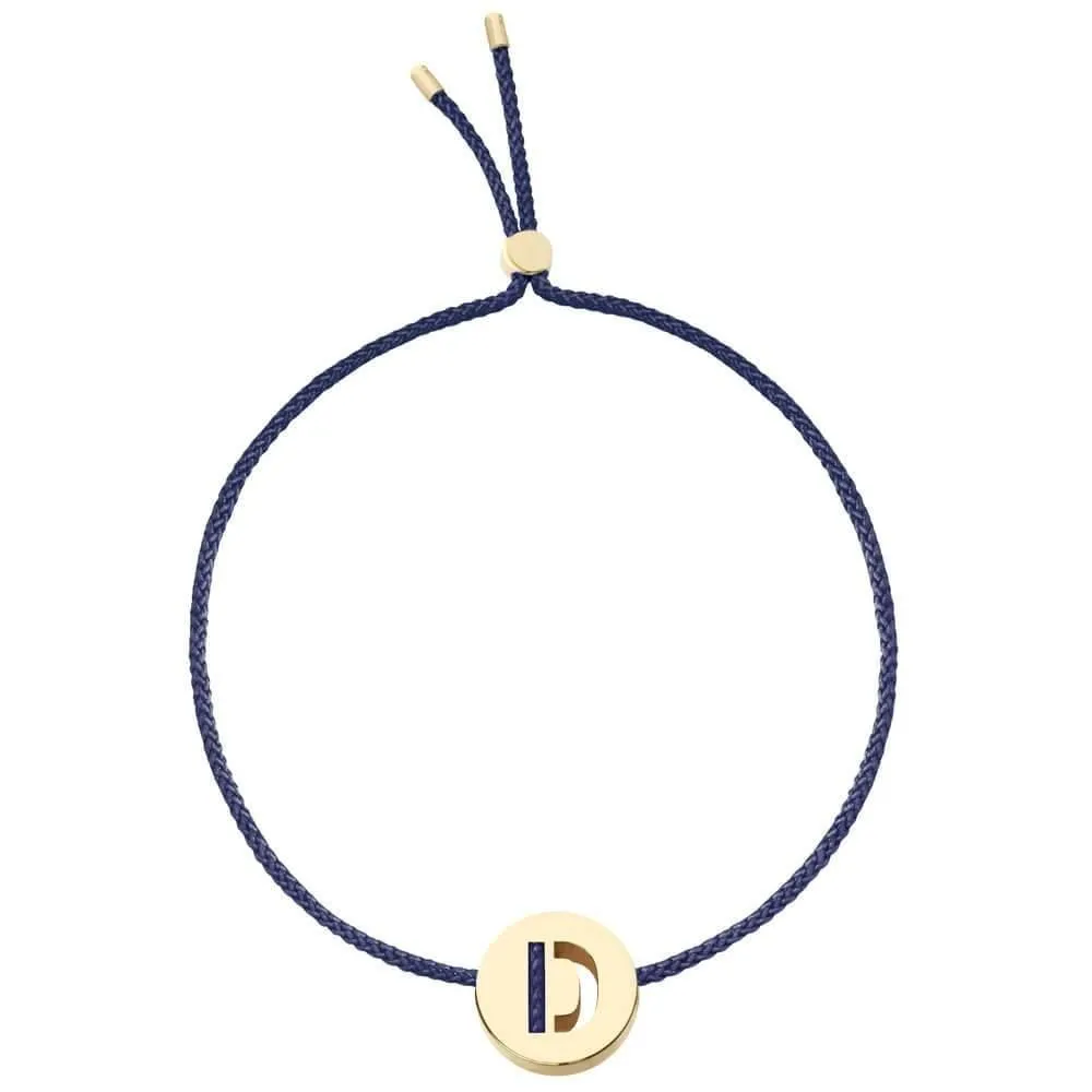 ABC's - D 18K Gold Plated Bracelet