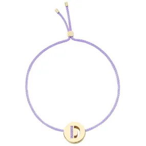 ABC's - D 18K Gold Plated Bracelet