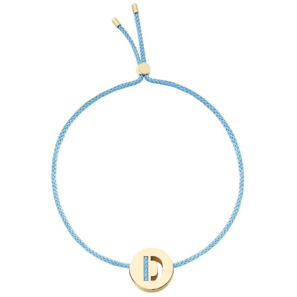 ABC's - D 18K Gold Plated Bracelet