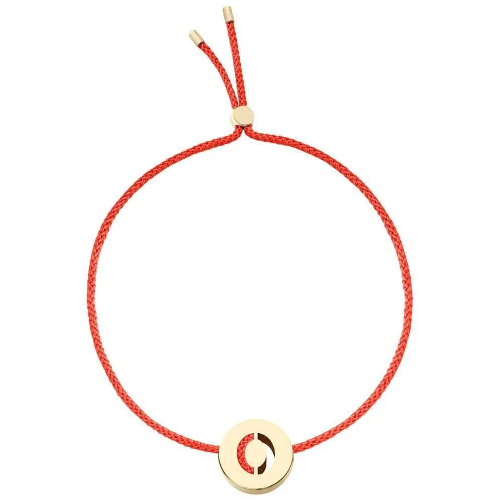 ABC's - O 18K Gold Plated Bracelet