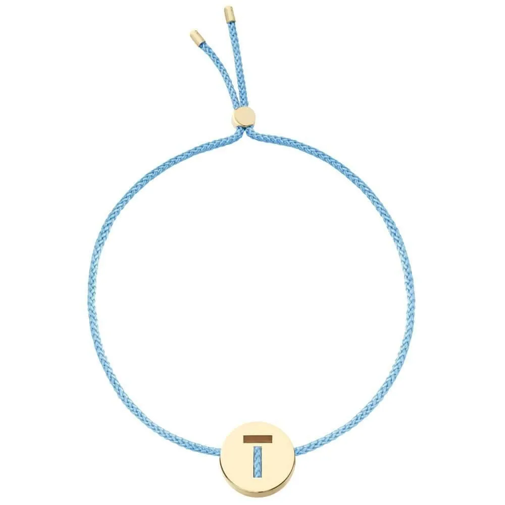 ABC's - T 18K Gold Plated Bracelet