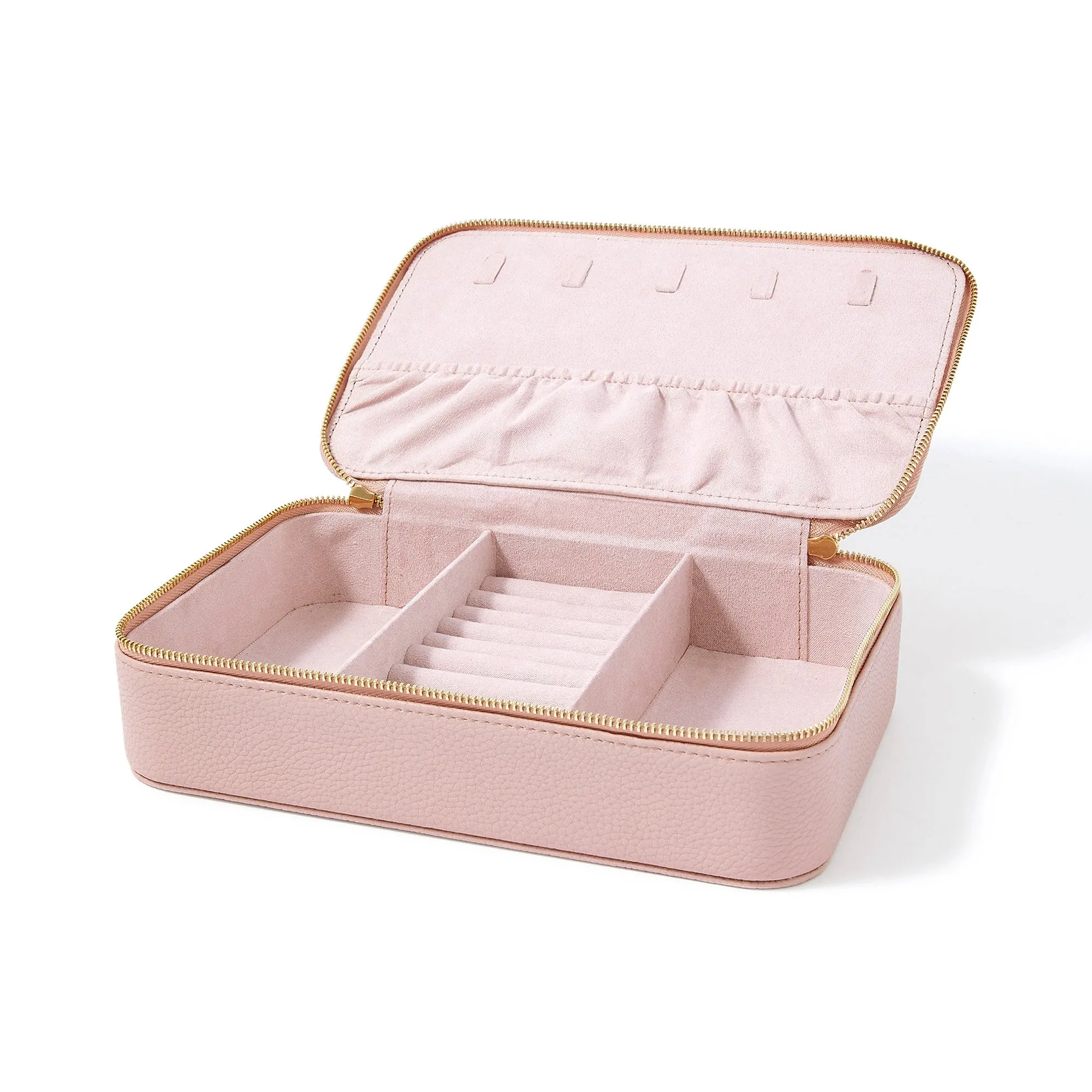 Accessorize London Women's Pink Jada Jewellery Box