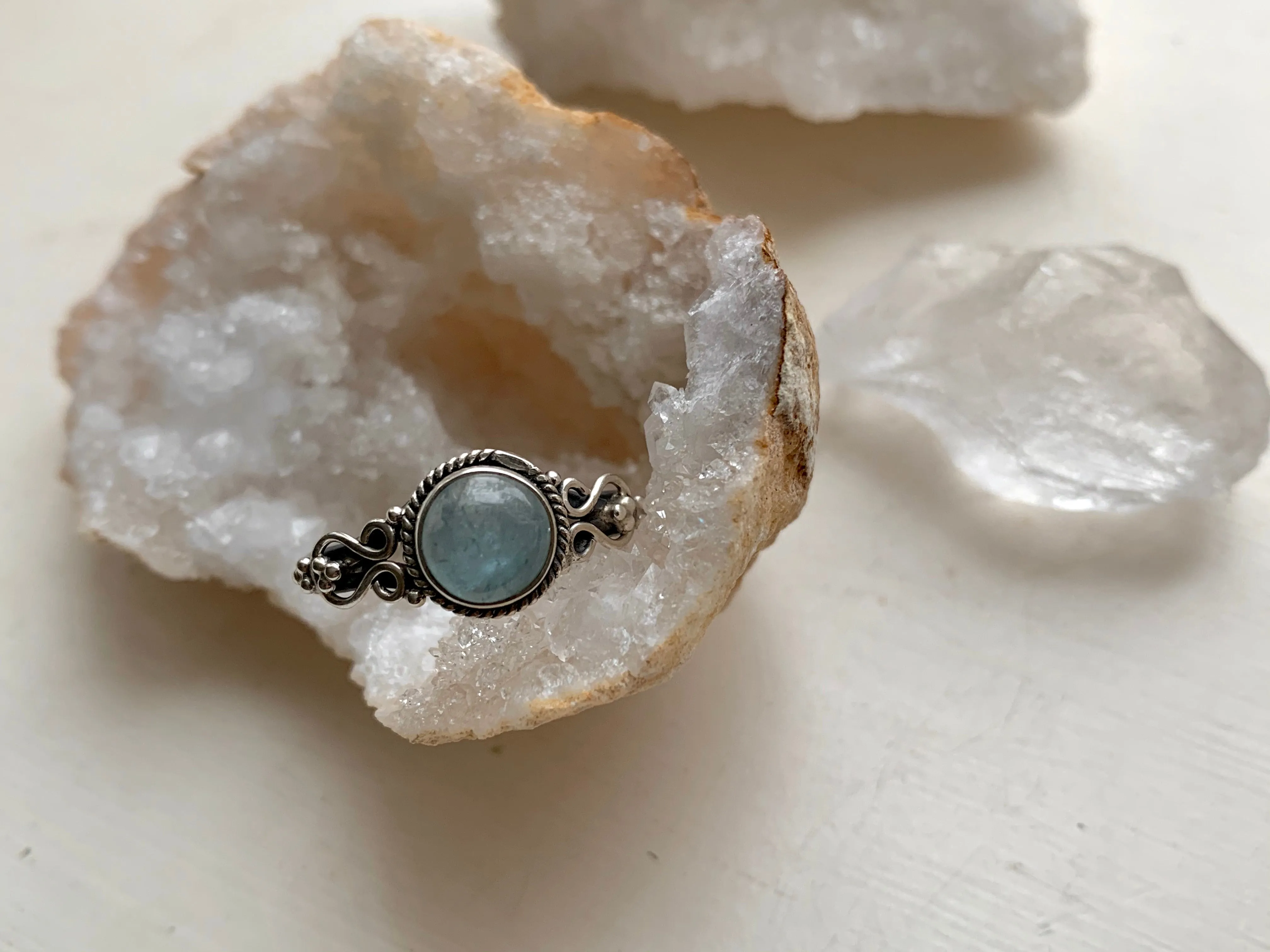 Aquamarine Alta Ring