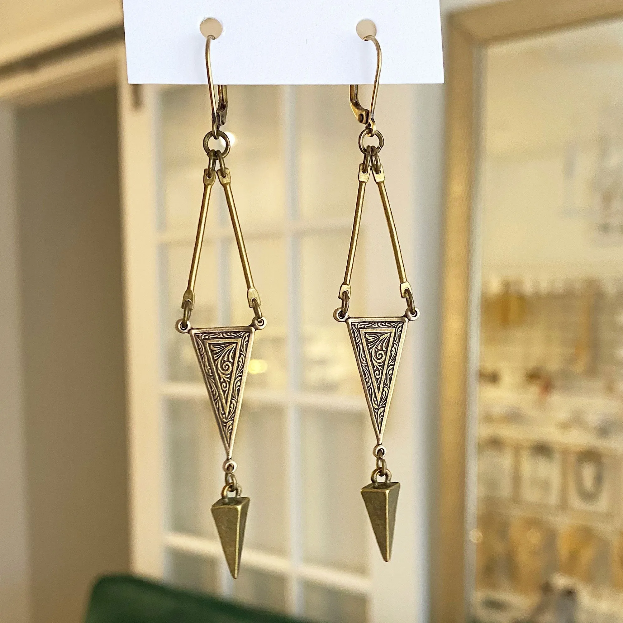 ARCHIE Art Deco style earrings