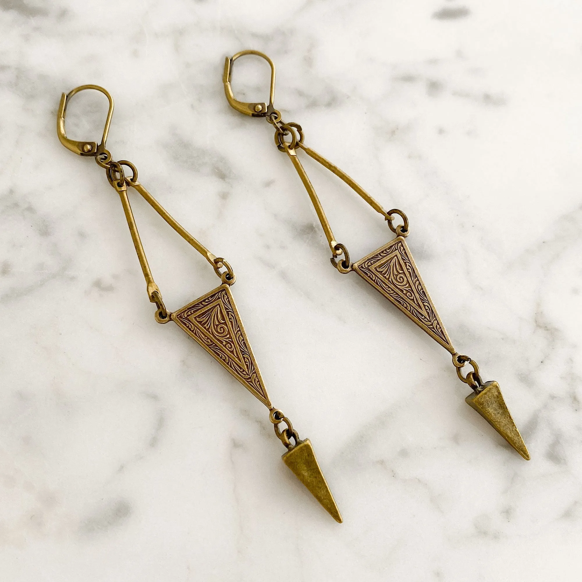 ARCHIE Art Deco style earrings