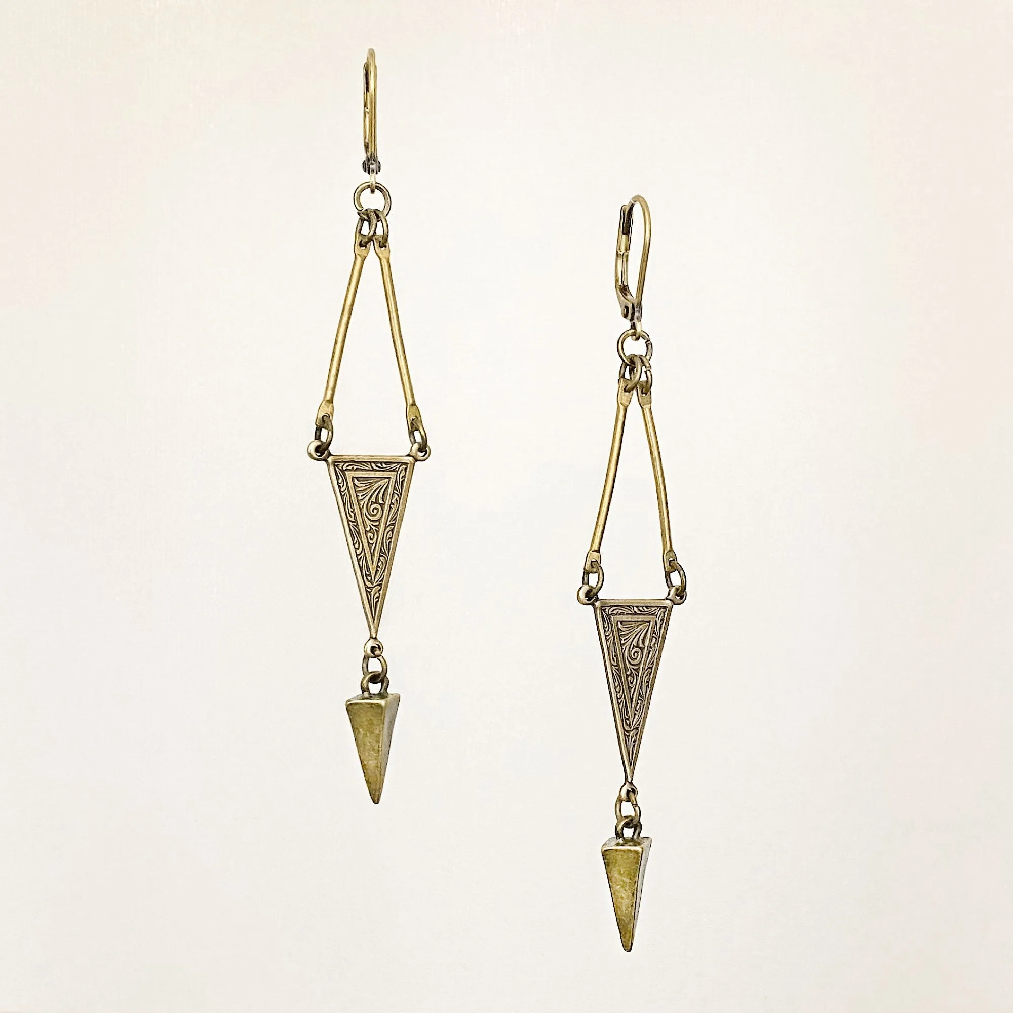 ARCHIE Art Deco style earrings