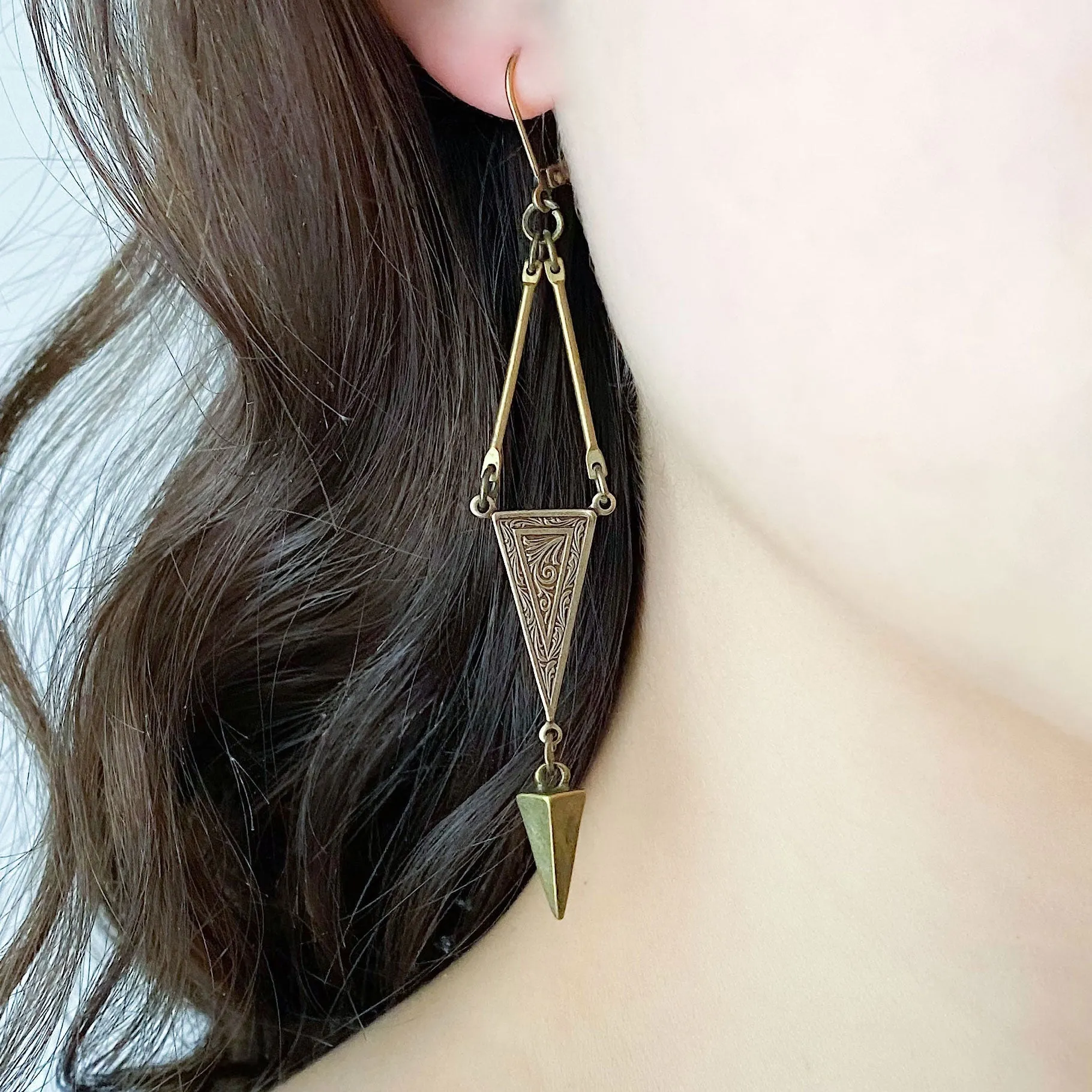 ARCHIE Art Deco style earrings