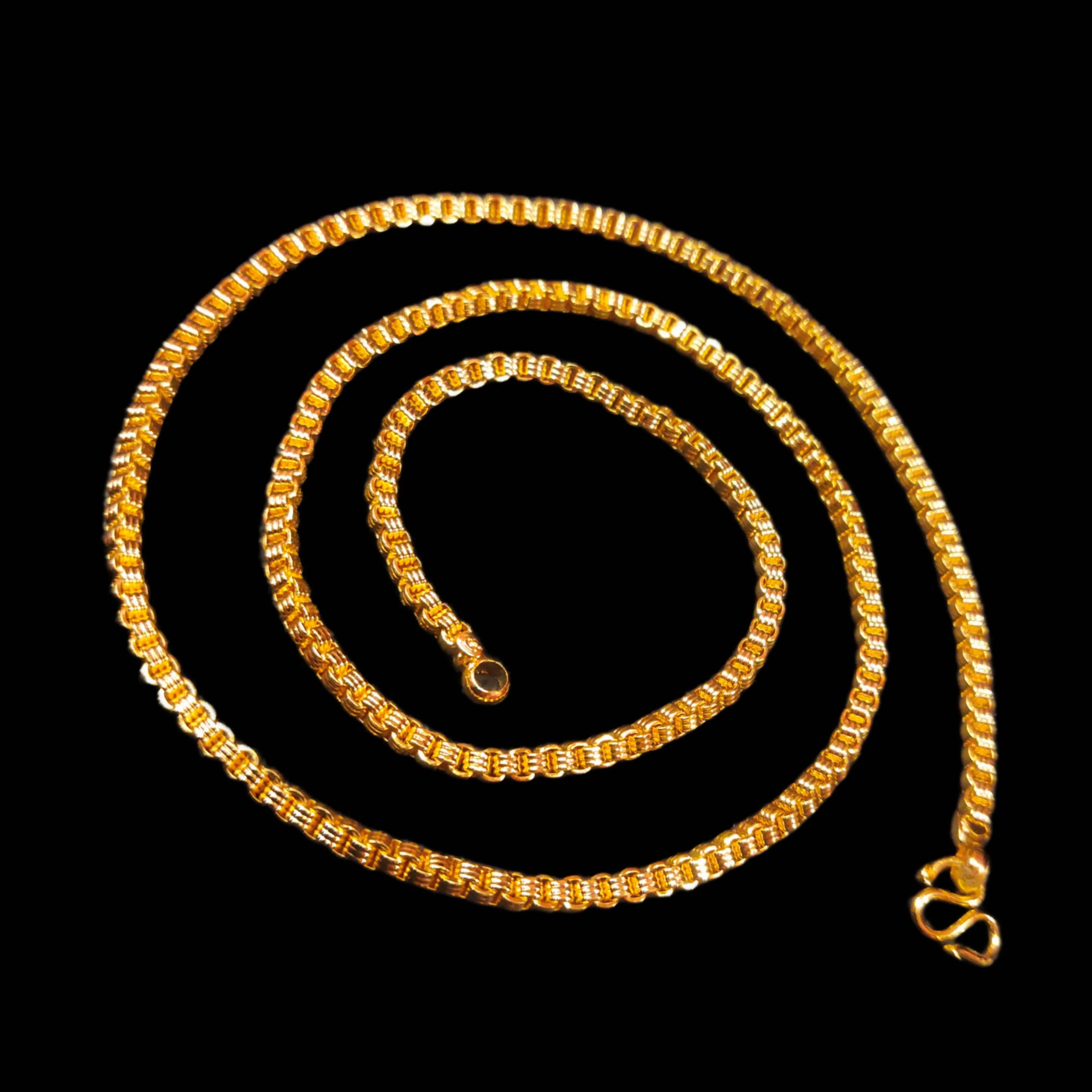 Asp Fashion Jewellery One Gram Gold Plated Chain