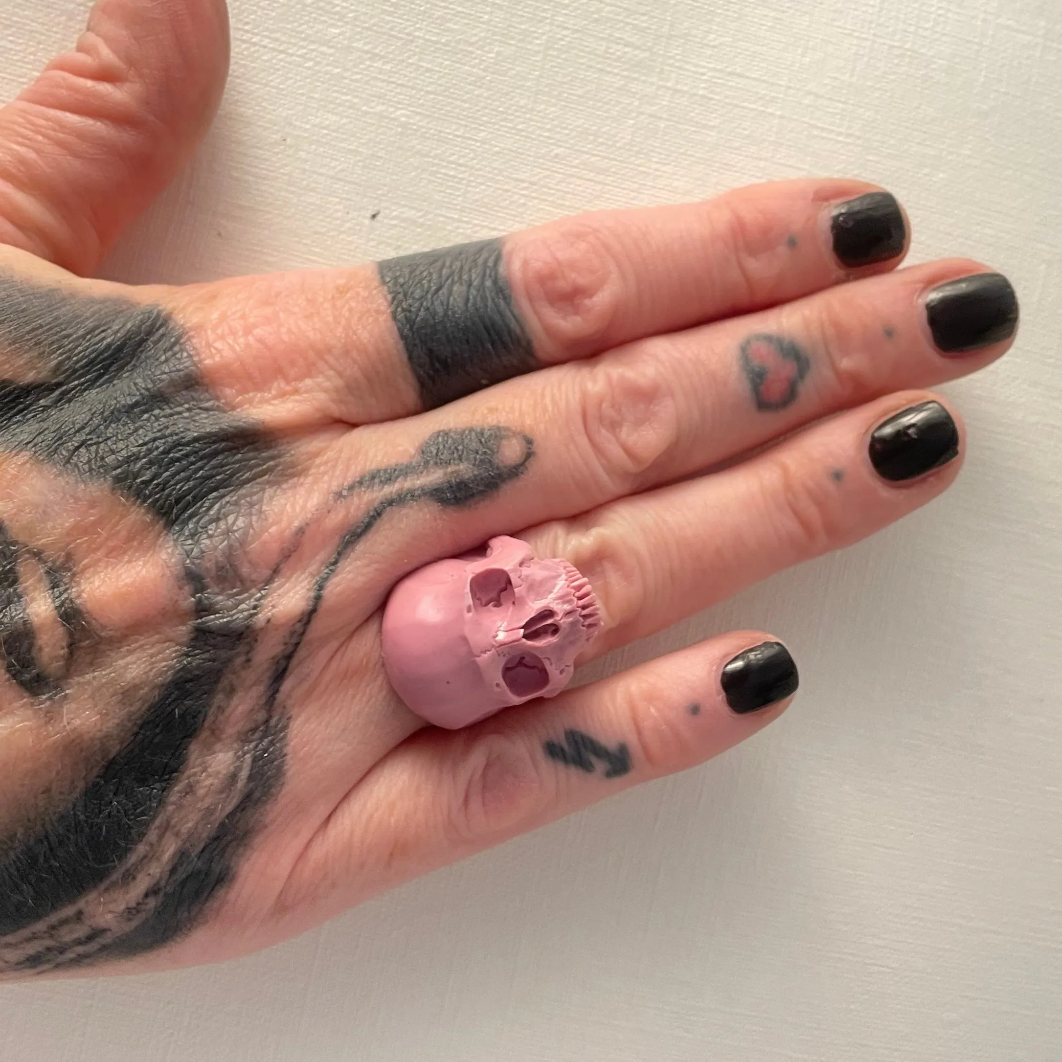 Barbie's Skull Ring