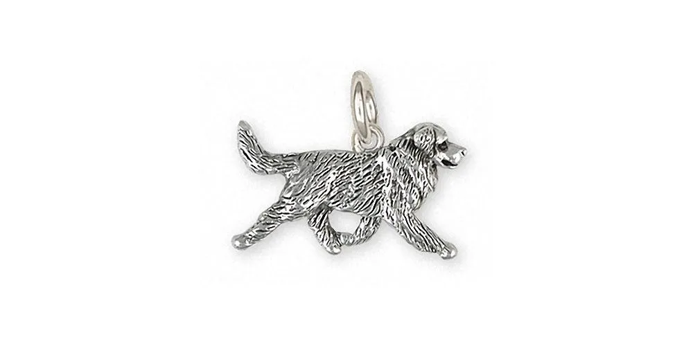 Bernese Mountain Dog Charm Jewelry Sterling Silver Handmade Dog Charm BMD32X-C