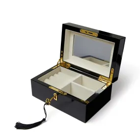 Black Lacquered Jewellery Box