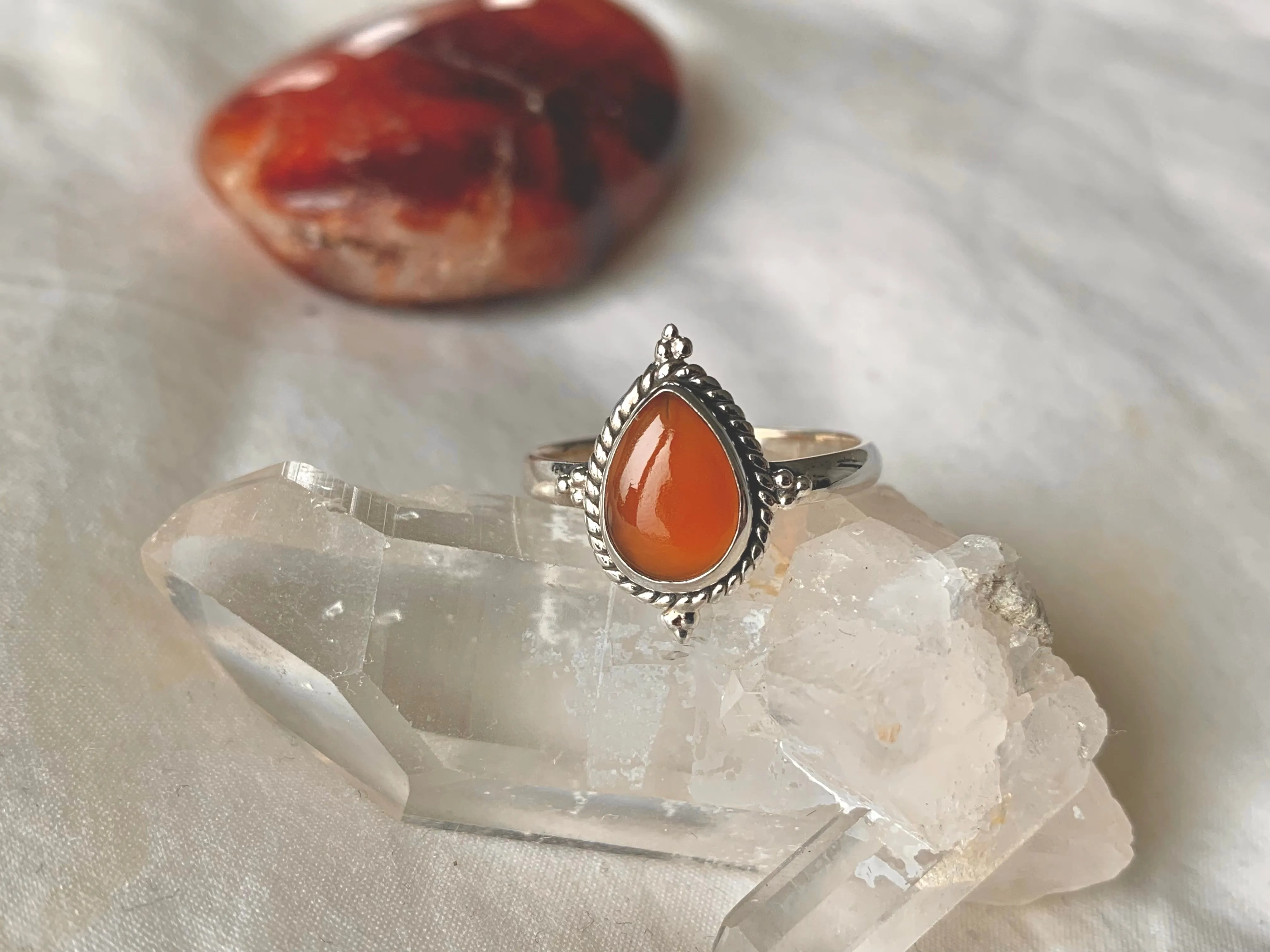 Carnelian Tiana Ring