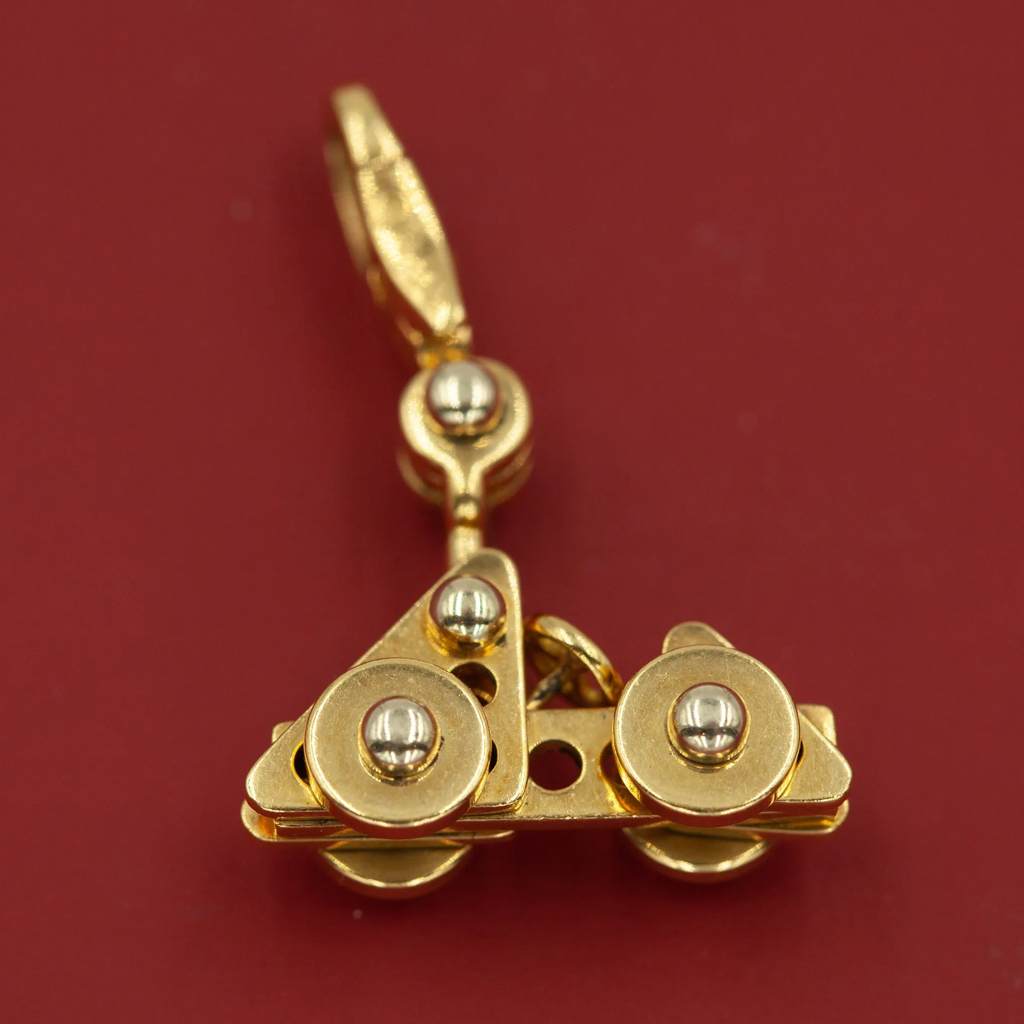 Cartier 18kt "E-Race Car" Charm Pendant