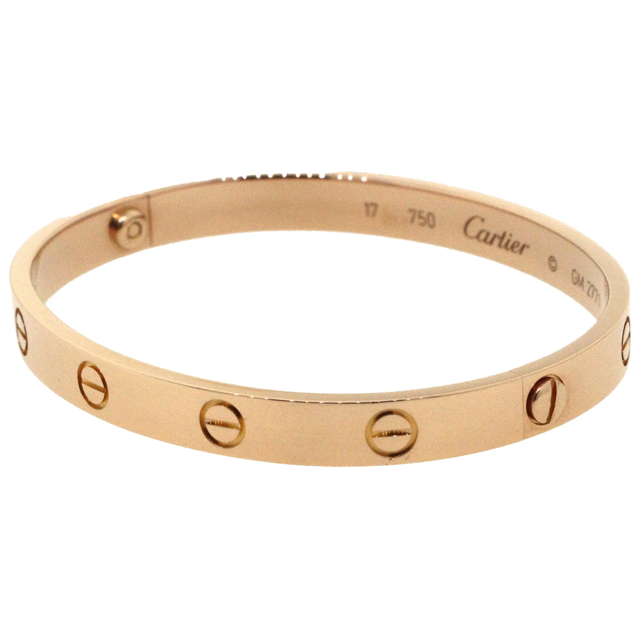 Cartier Love Bracelet - Size 17