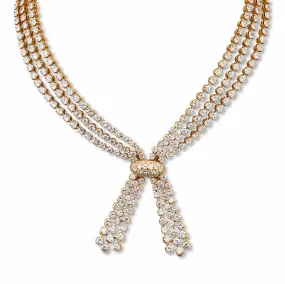 Cartier Paris Diamond Tassel Necklace