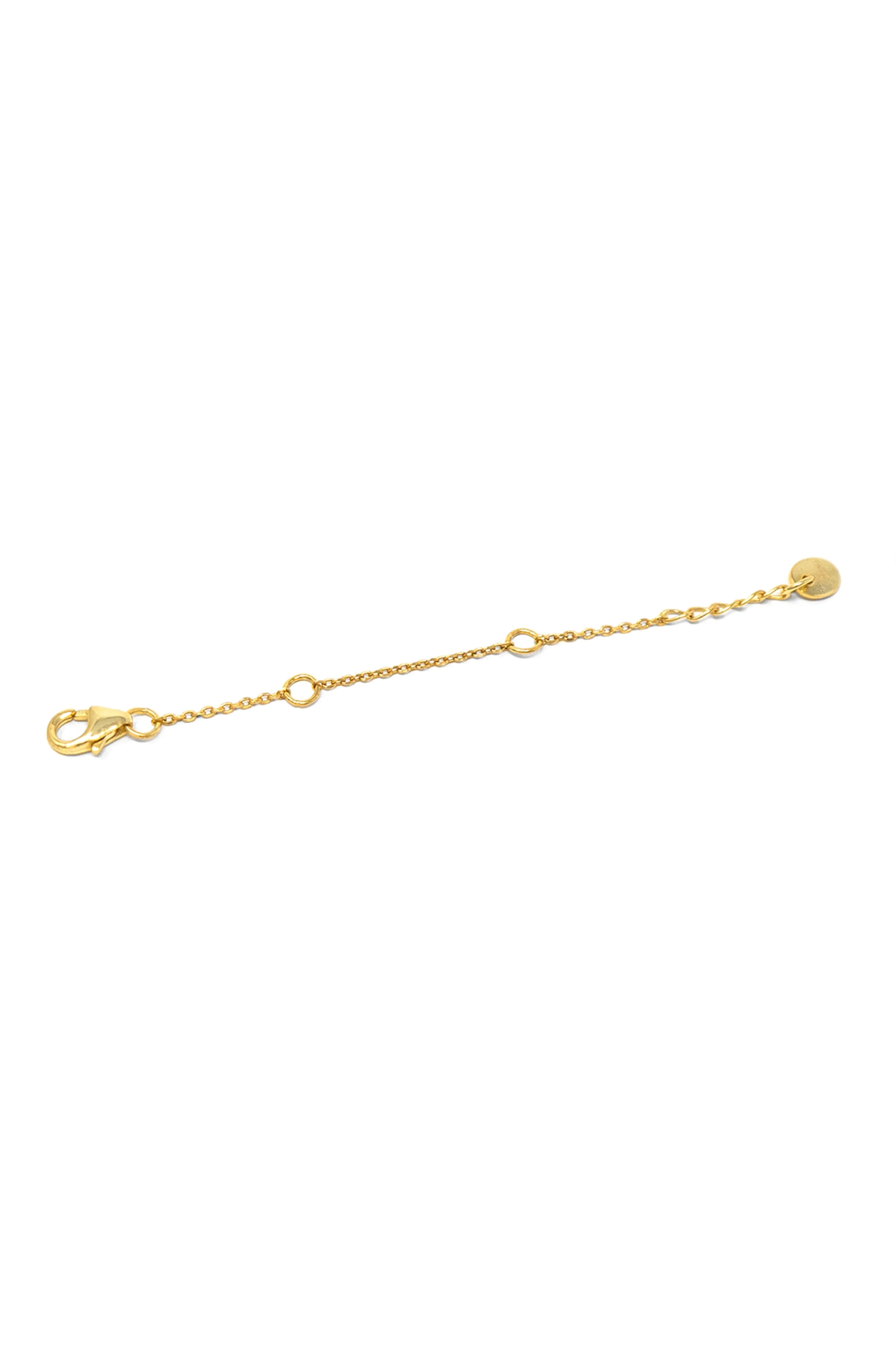 Chain Extender Rose Gold Plated Sterling Silver Accessory