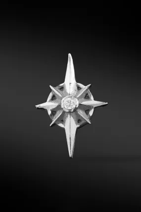 Compass Stud Earring