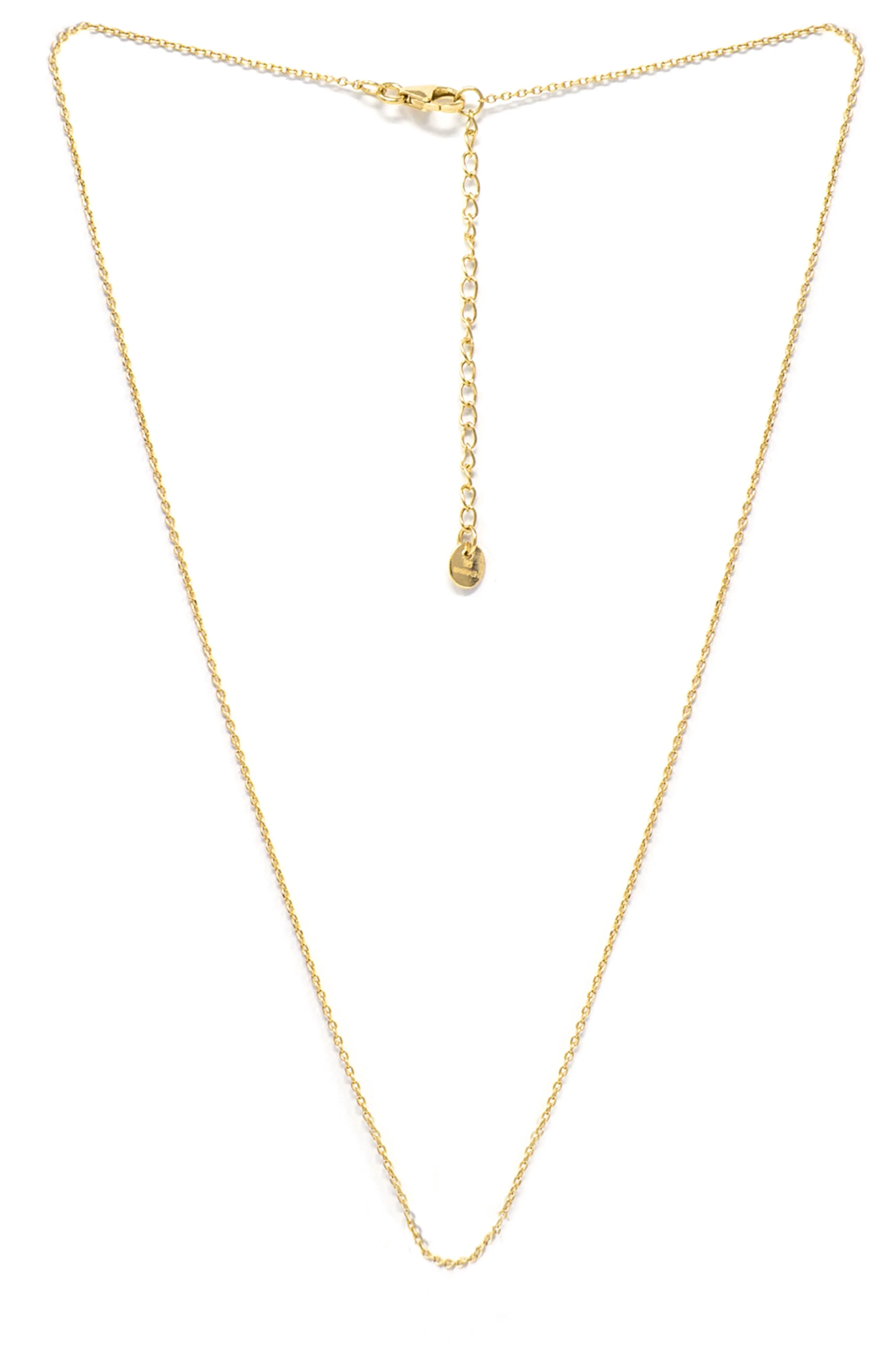 Delicate Links Play Gold Plated Sterling Silver Chain