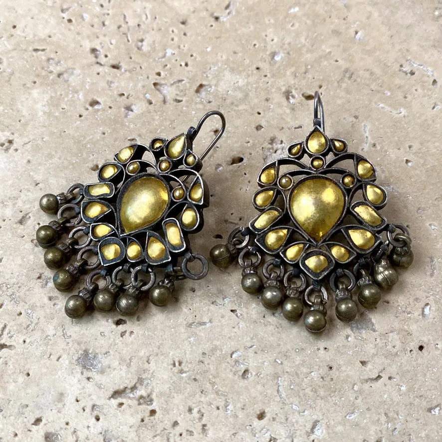 Gold Plated Earrings - Maharani