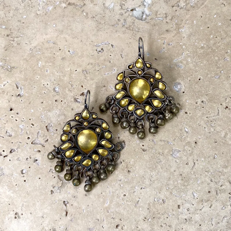 Gold Plated Earrings - Maharani