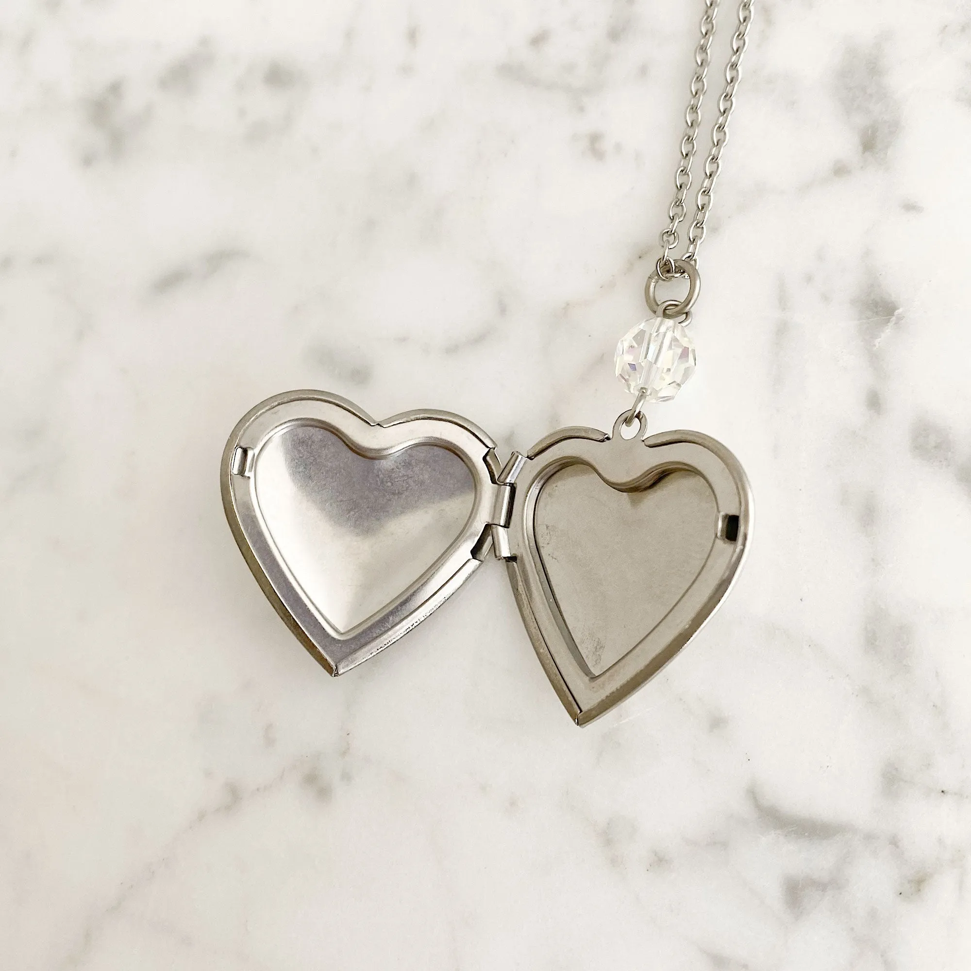 JAGGER stainless steel heart locket