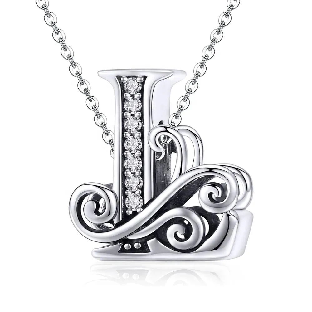 Letter L Initial Alphabet Charm