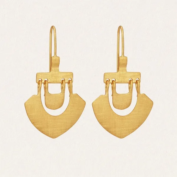 Lilu Earrings - Gold