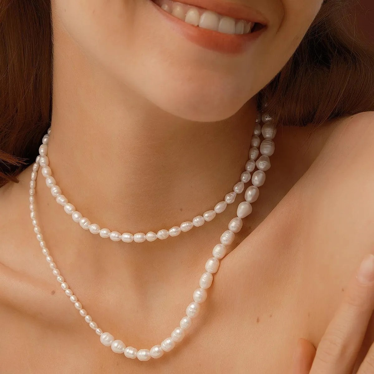 Lune Pearl Necklace