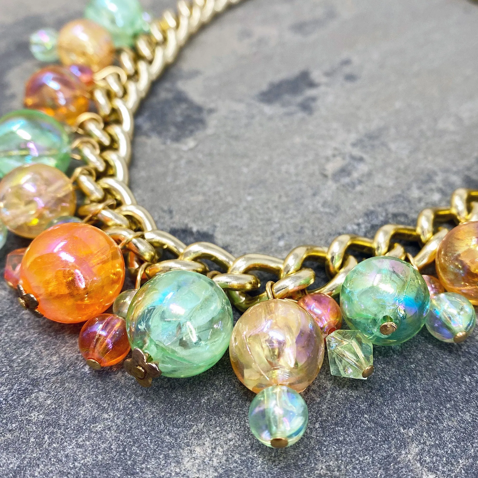 MATTIE vintage bauble necklace