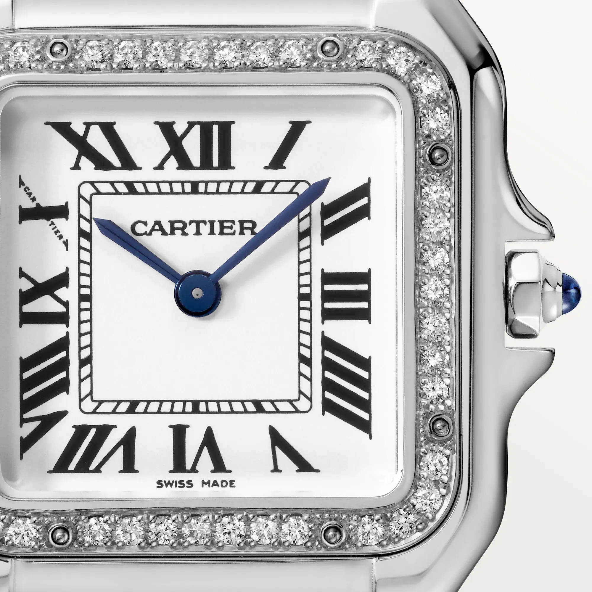 Medium Panthere De Cartier with Diamonds