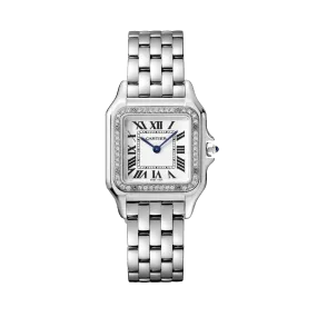 Medium Panthere De Cartier with Diamonds