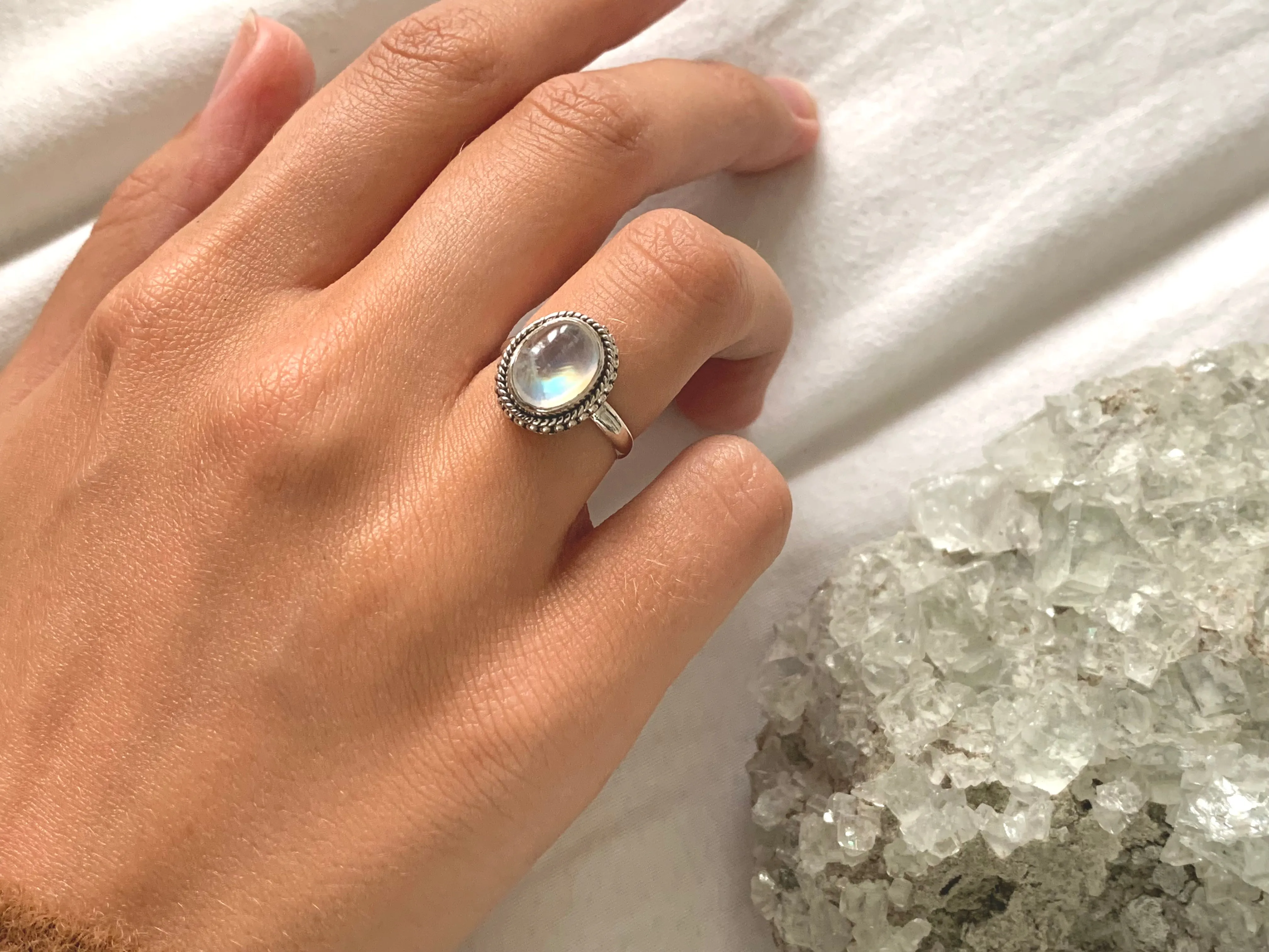 Moonstone Itzel Ring