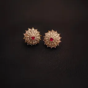 "Shine Like a Star with Asp Fashion Jewellery's Classy American Diamond Studs Earrings!"