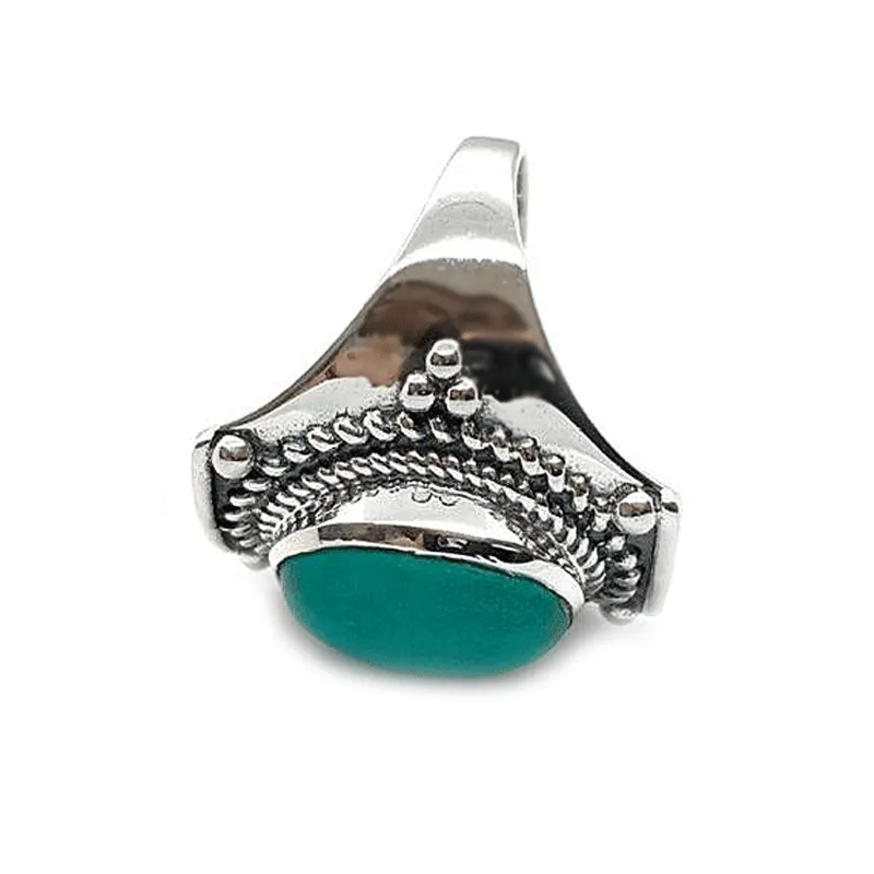 Saddle Turquoise Bohemian Ring