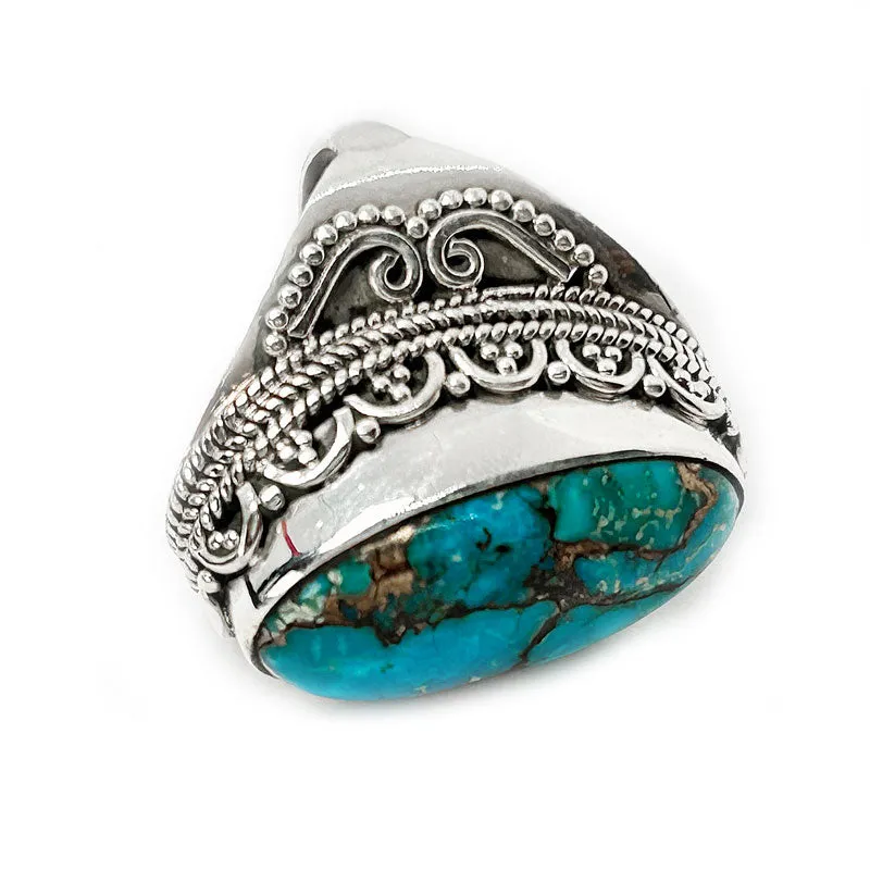 Sia Turquoise Bohemian Style Ring