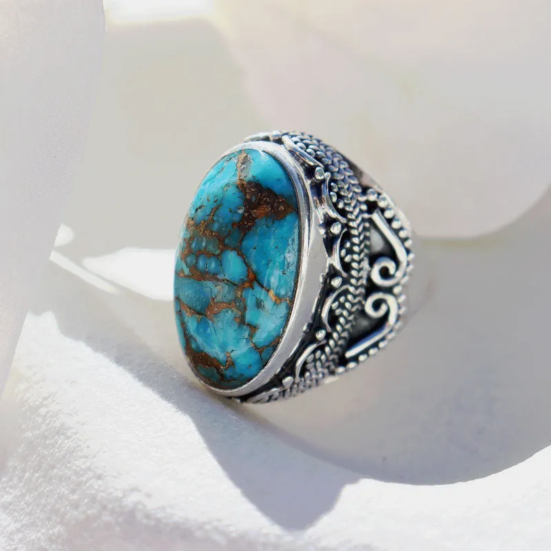 Sia Turquoise Bohemian Style Ring