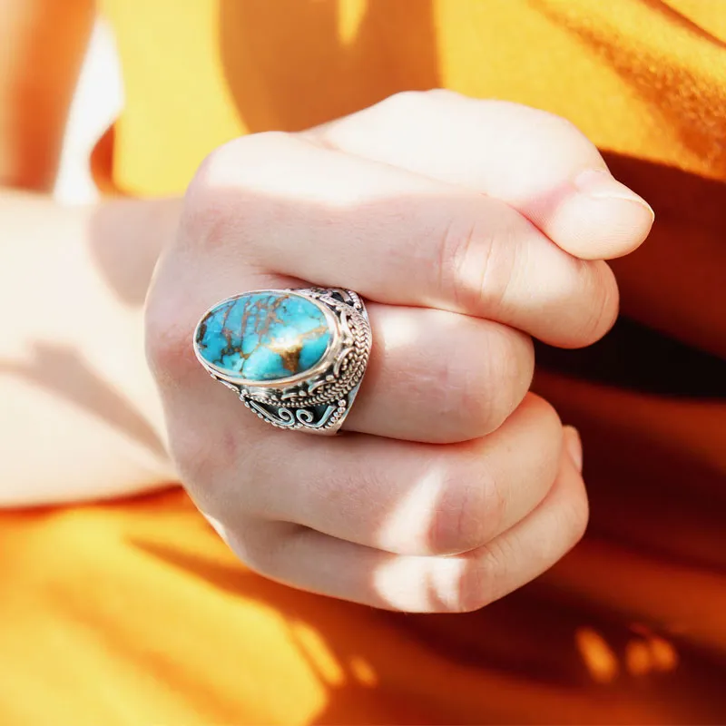 Sia Turquoise Bohemian Style Ring