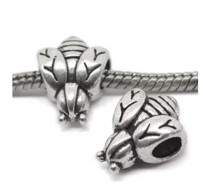 Silver Bee Charm