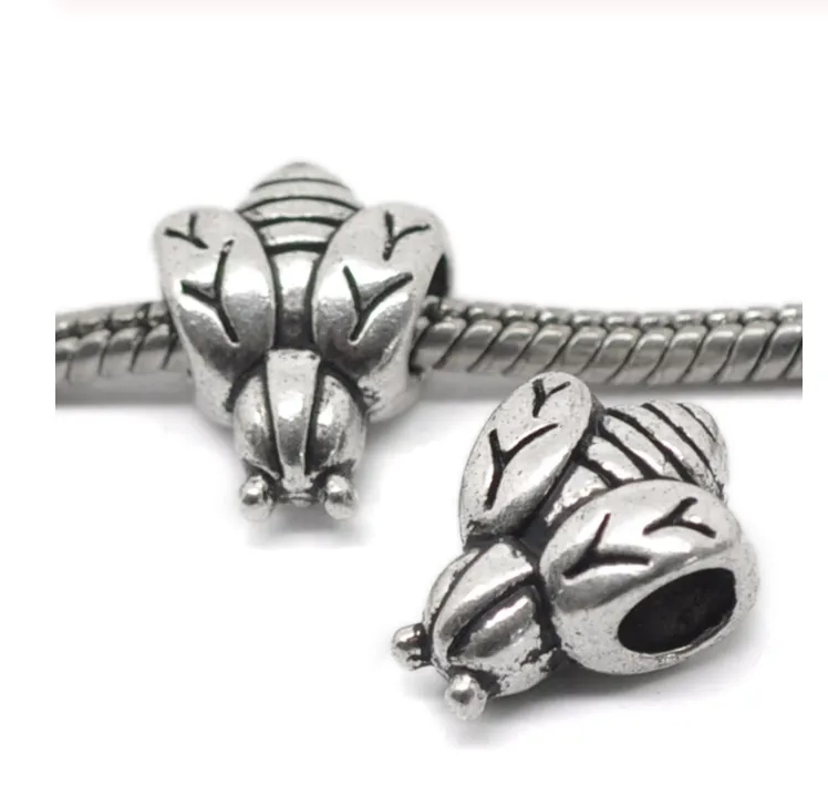 Silver Bee Charm