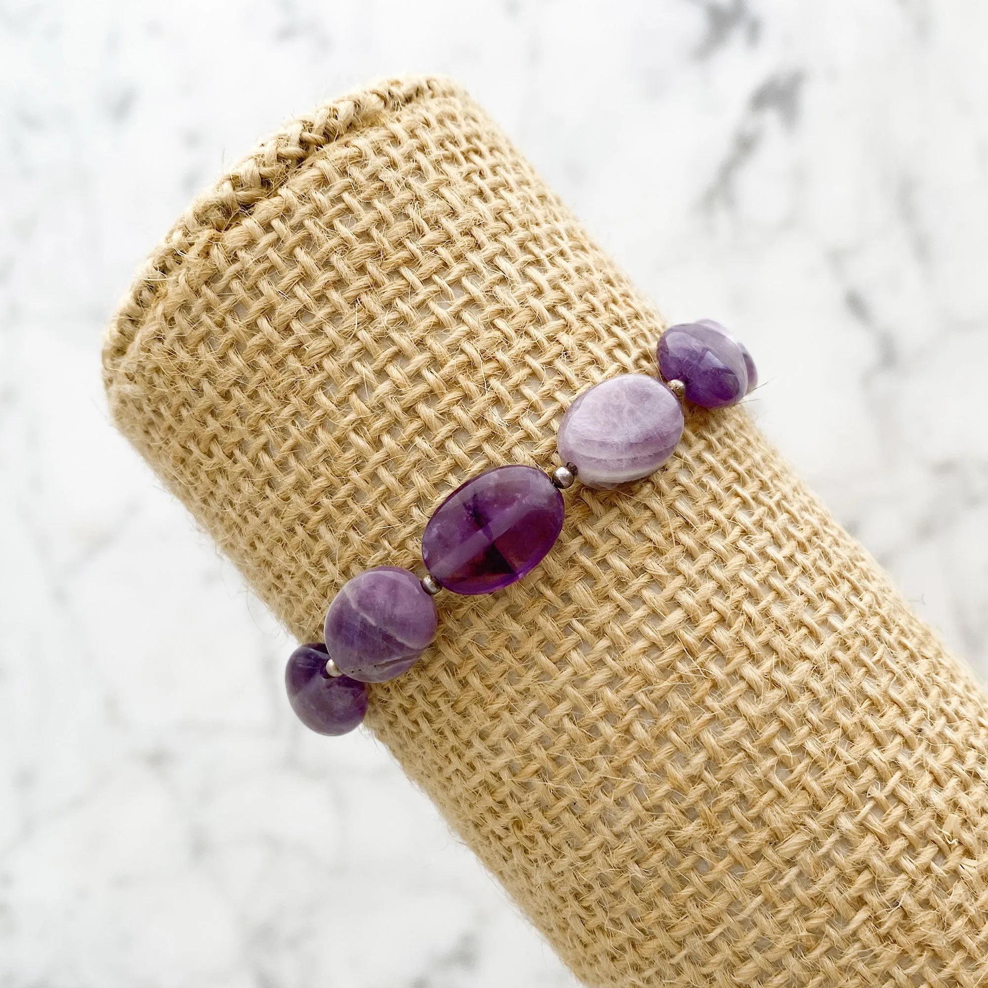 TATJANA amethyst stone bracelet