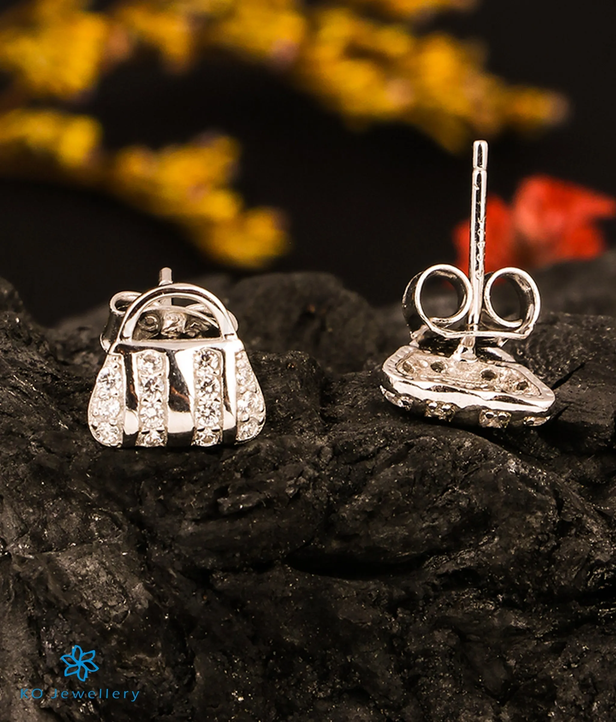 The Baggit Silver Earrings