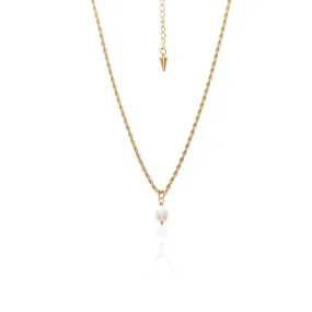 Tresor / Necklace / Pearl   Gold