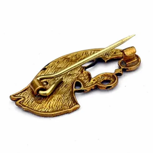 Vendel Raven Brooches Replica - Bronze